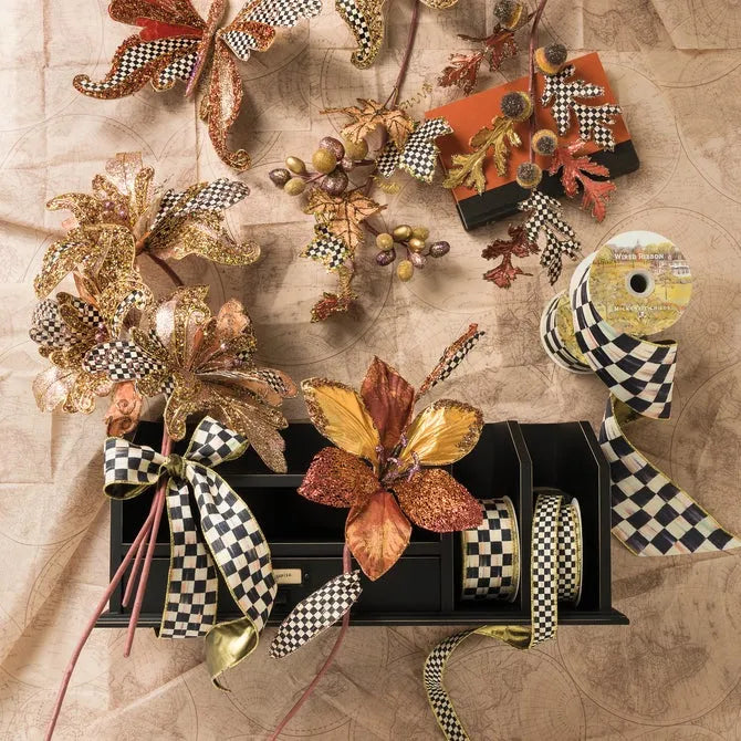 Courtly Check 1" Ribbon