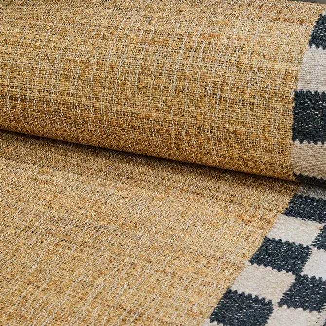 Naturals Check 2'6" x 8' Washable Runner