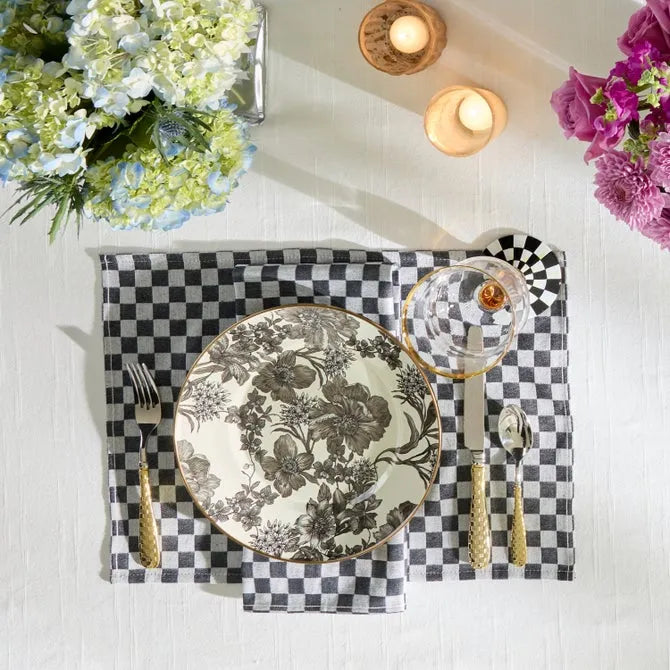 Sterling English Garden Enamel Dinner Plate