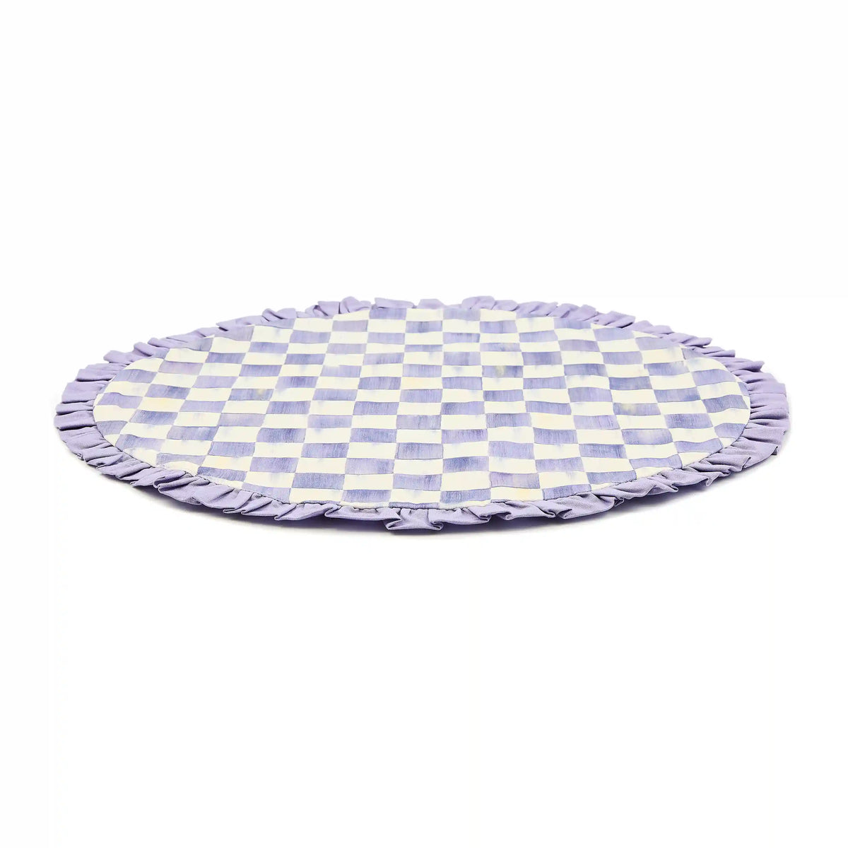 Courtly Check Round Placemat