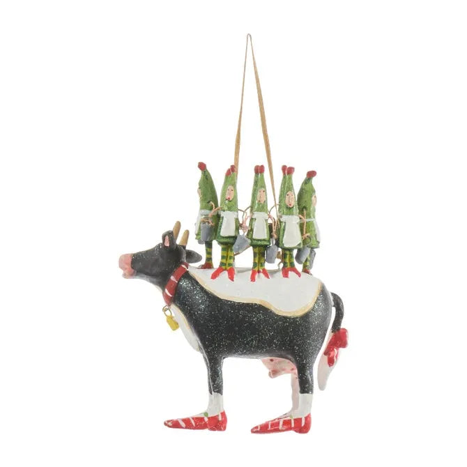 Patience Brewster 12 Days 8 Maids a-Milking Ornament