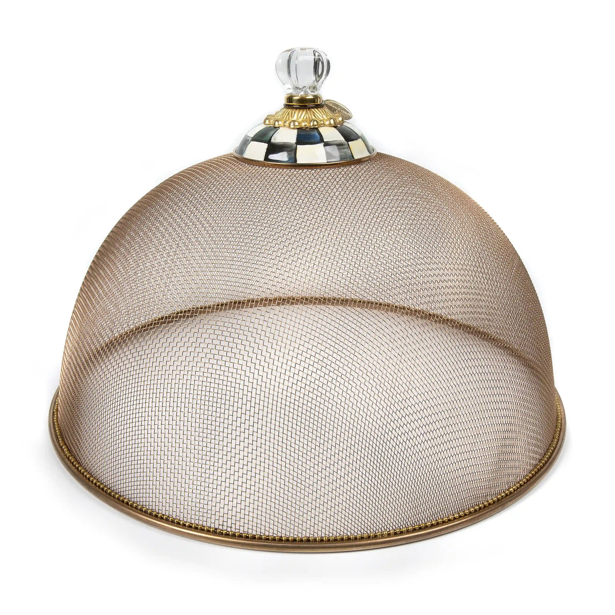 Courtly Check Small Mesh Dome