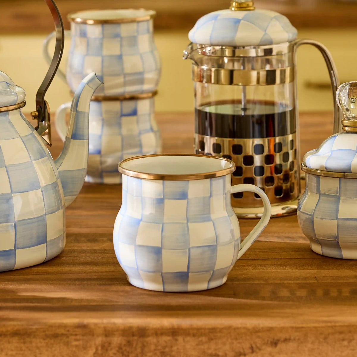 Sky Check Mug