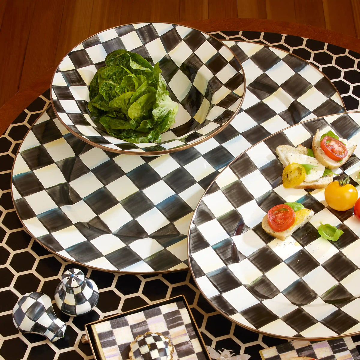 Rosy Check Large Oval Platter