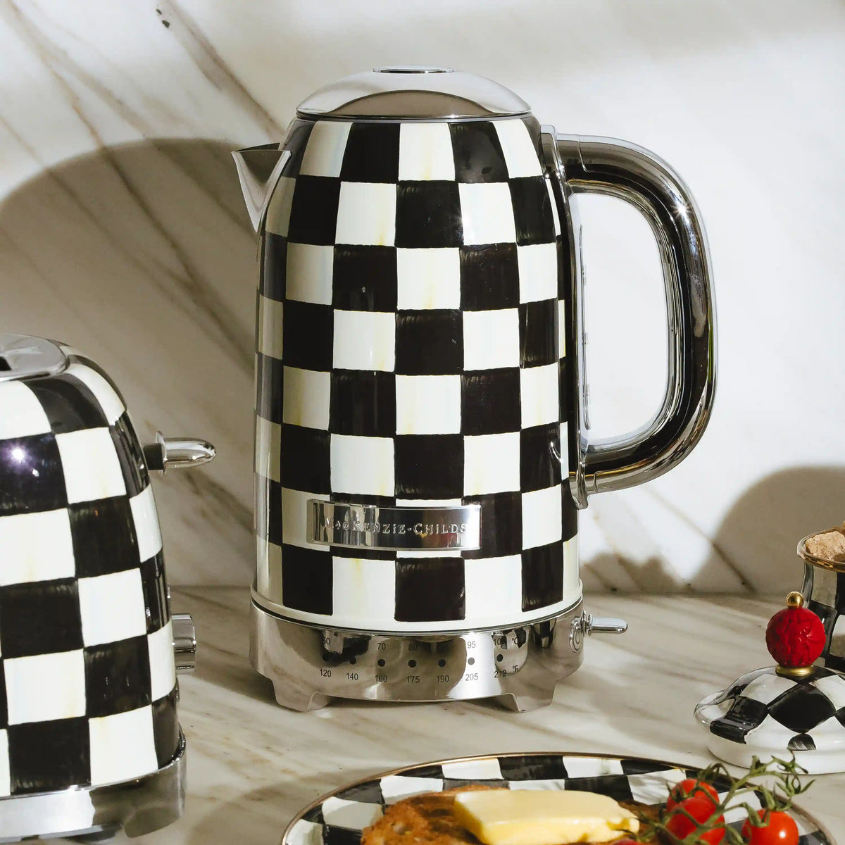 Royal Check Electric Kettle