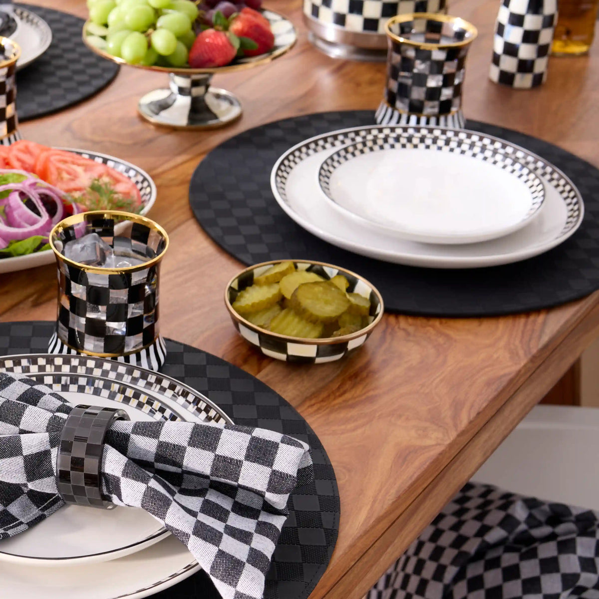 Rosy Check Relish Dish