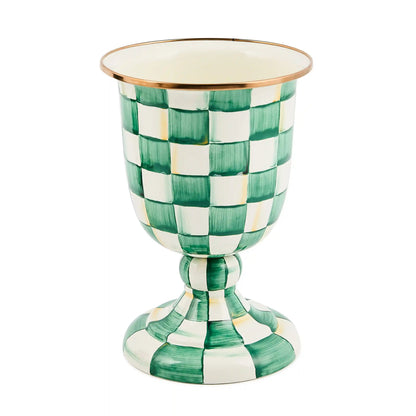 Rosy Check Pedestal Vase