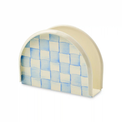 Rosy Check Napkin Holder