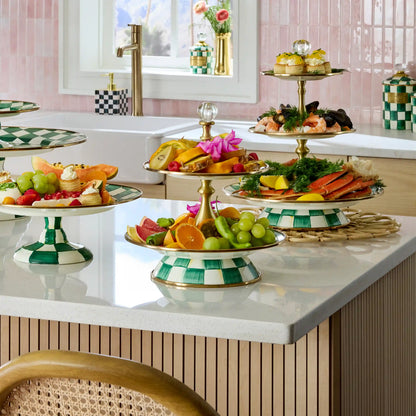 Courtly Check Three Tier Sweet Stand