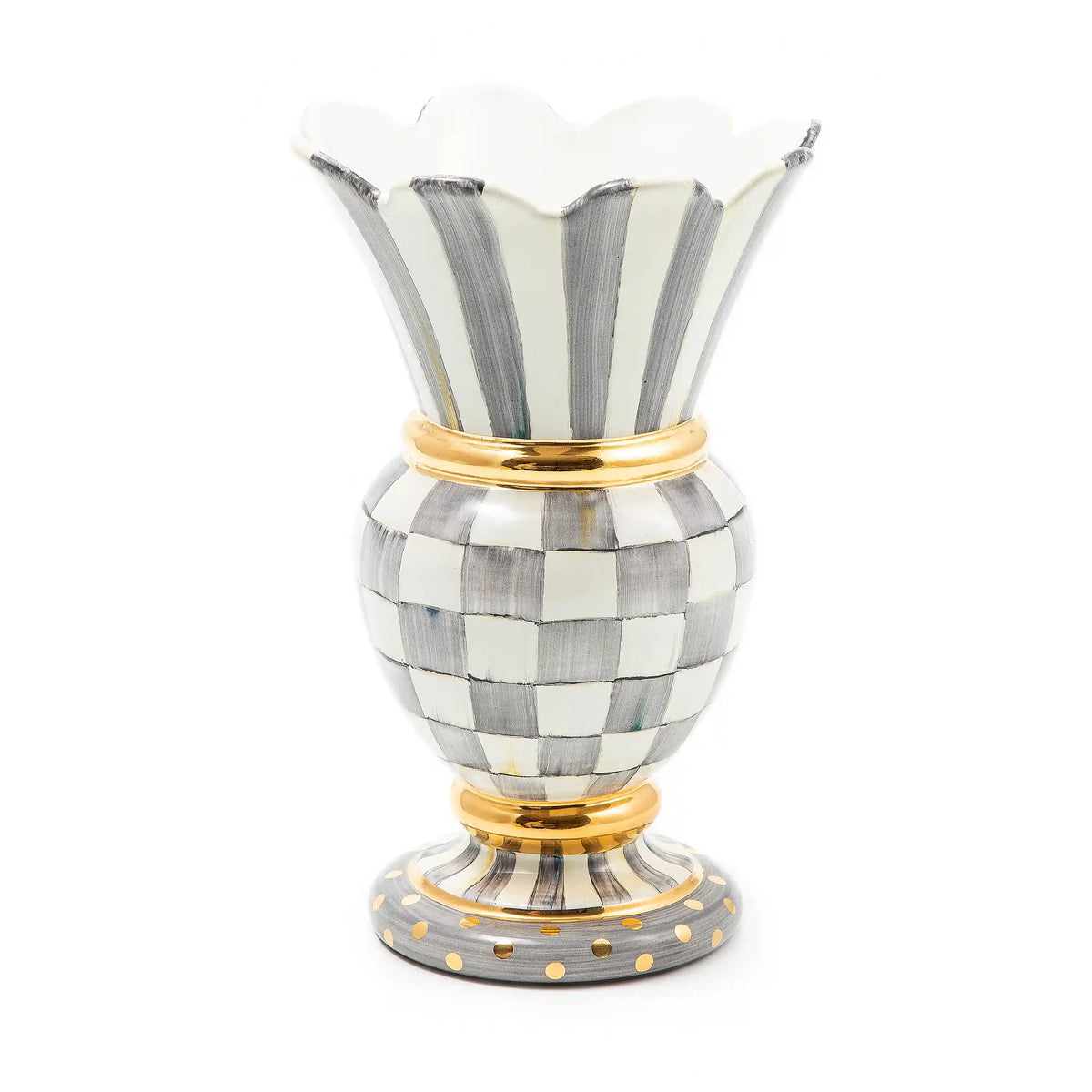 Royal Check Great Vase