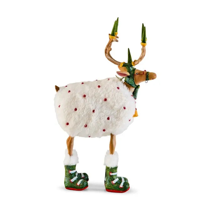 Patience Brewster Dash Away Blitzen Reindeer Figure