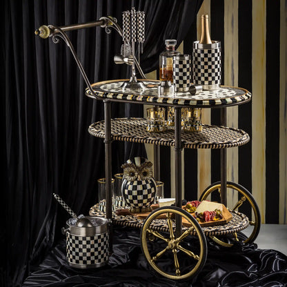 Courtly Check Wallpaper