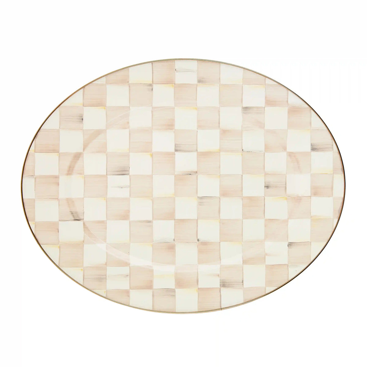 Rosy Check Large Oval Platter
