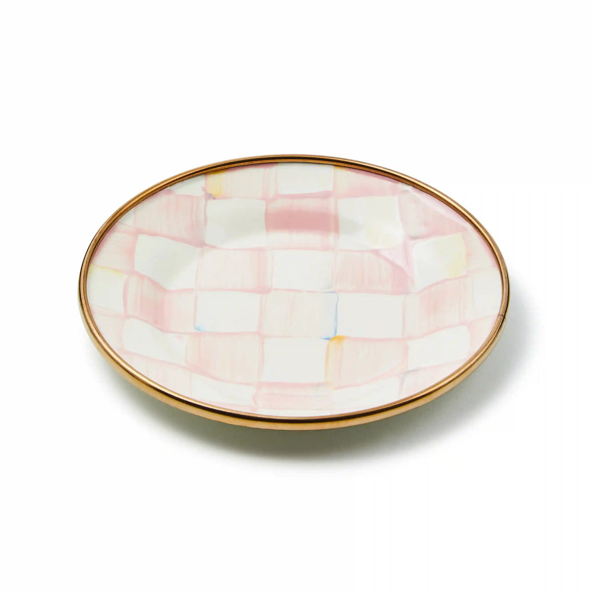 Courtly Check Appetizer Plates, Set of 4