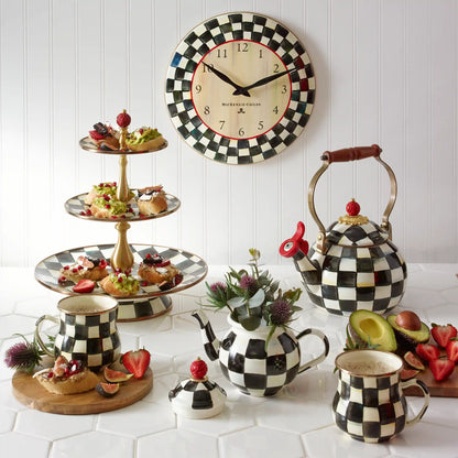 Rosy Check Whistling Tea Kettle