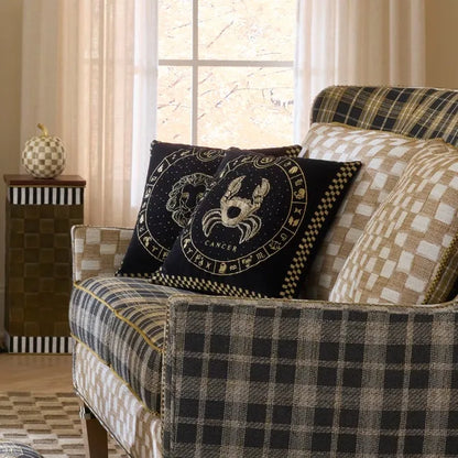 Cancer Zodiac Throw Pillow