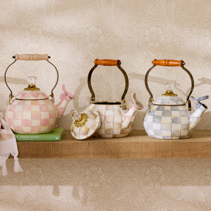 Sky Check Whistling Tea Kettle