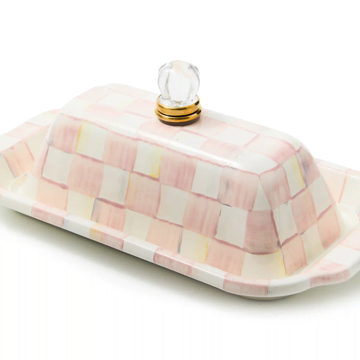 Violet Check Butter Box