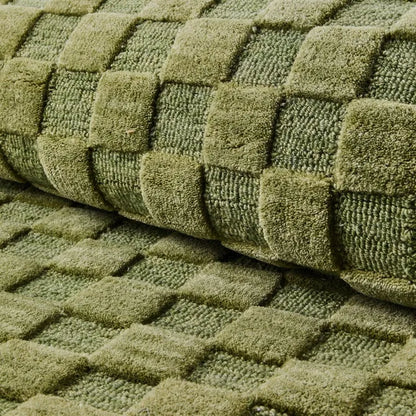 Moss Checkerboard 2'3" x 3'9" Rug