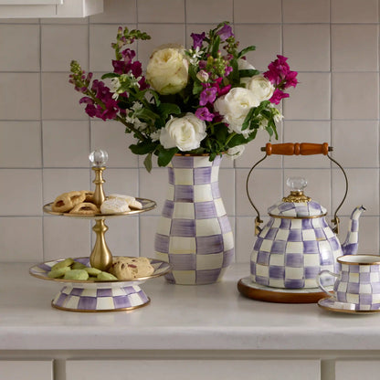 Rosy Check Tall Vase