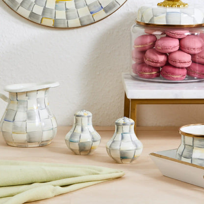 Courtly Check Large Salt & Pepper Shakers