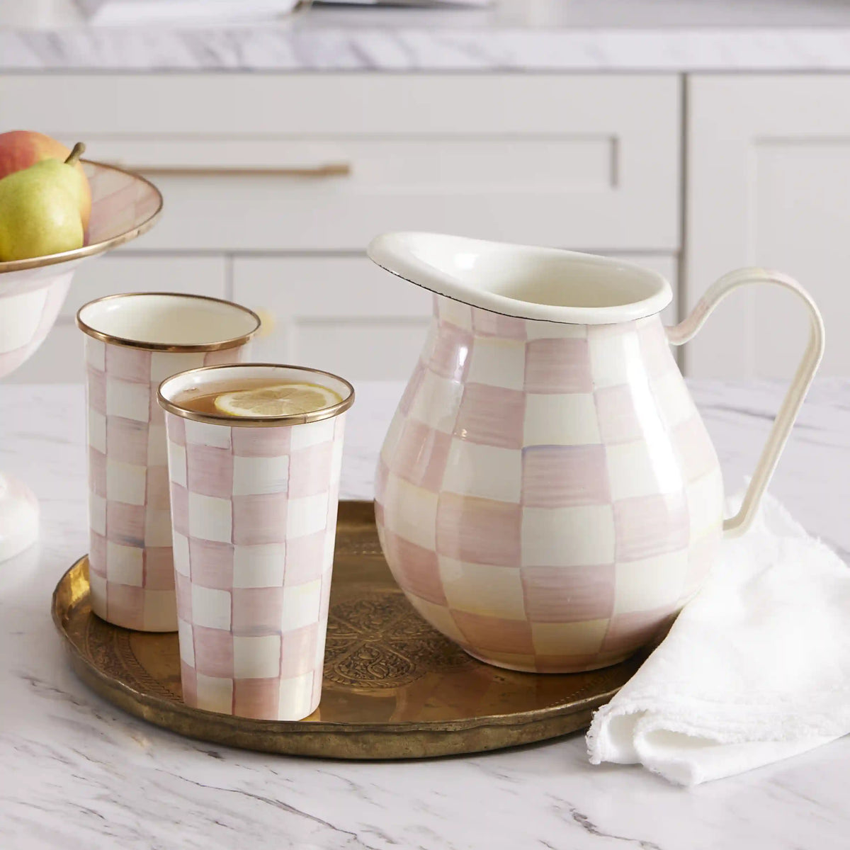 Courtly Check 10 Ounce Tumbler