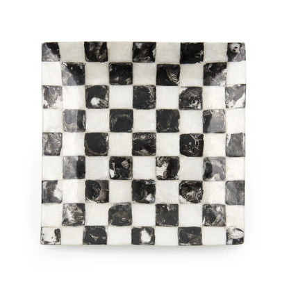 Rosy Check Capiz Catchall Tray