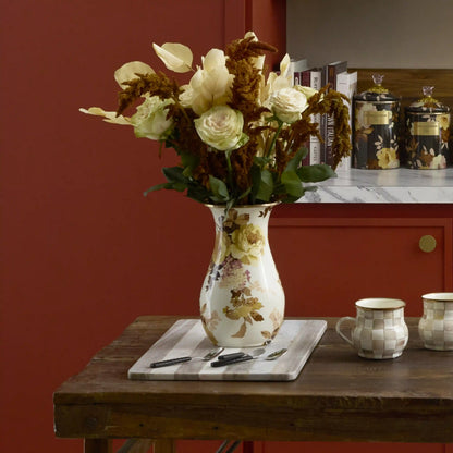Rosy Check Tall Vase