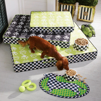 Rosy Check Large Pet Dish