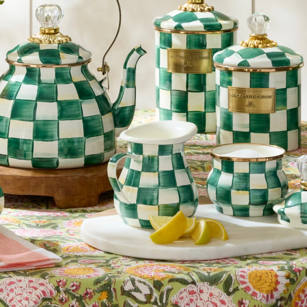 Royal Check Creamer