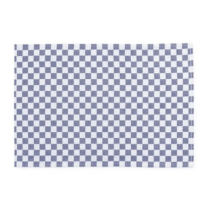 Indigo Check Placemat, Set of 4