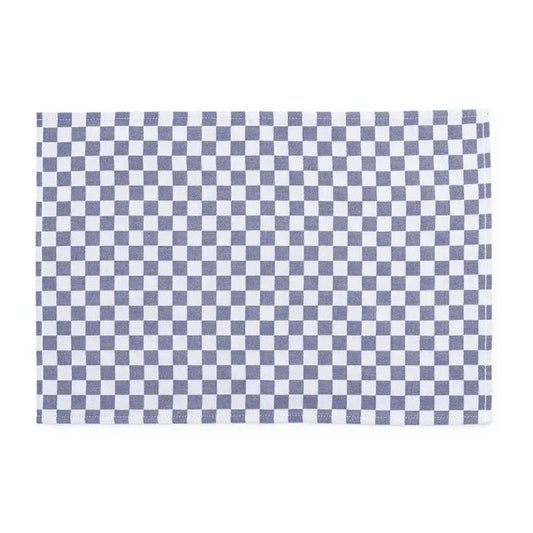 Indigo Check Placemat, Set of 4