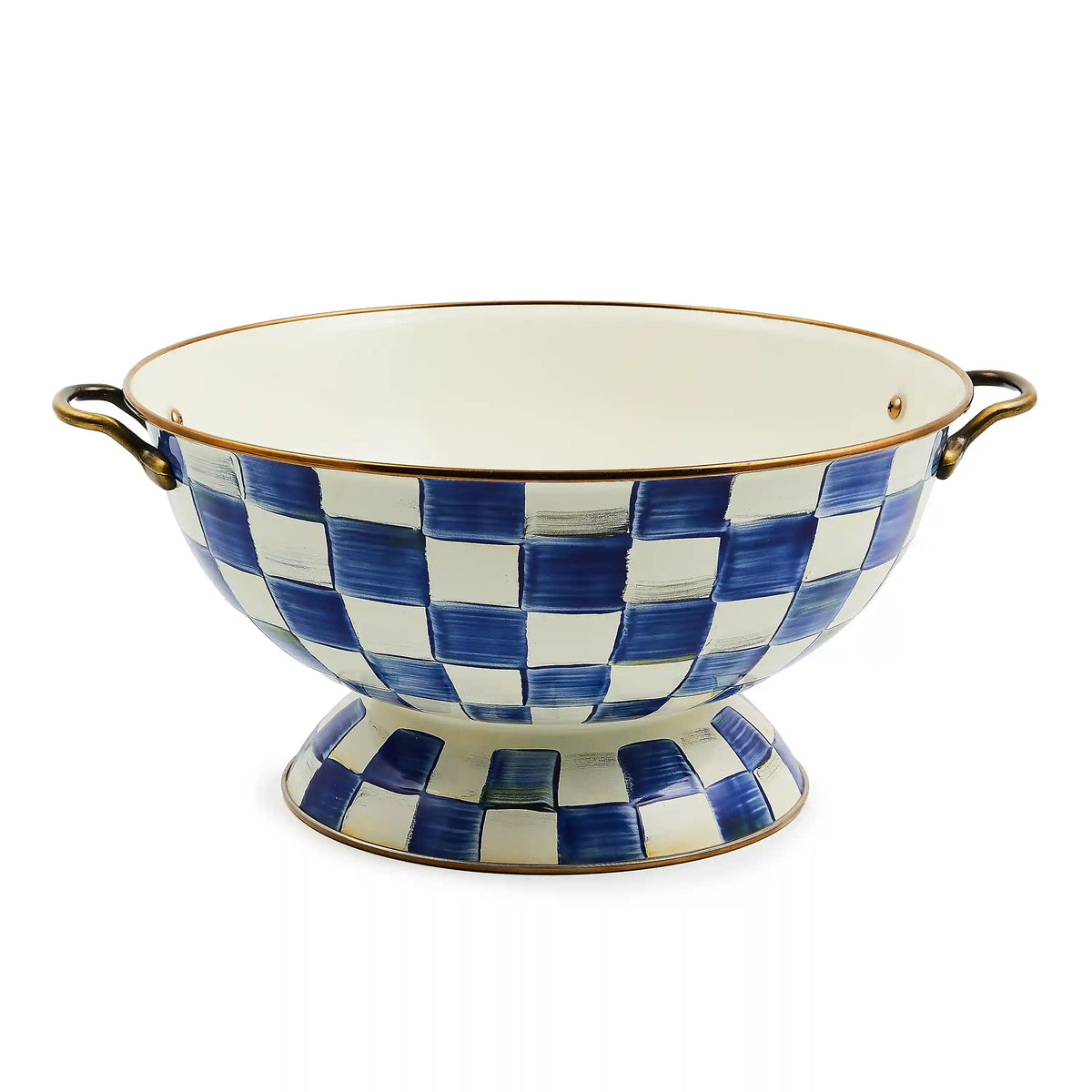 Violet Check Everything Bowl