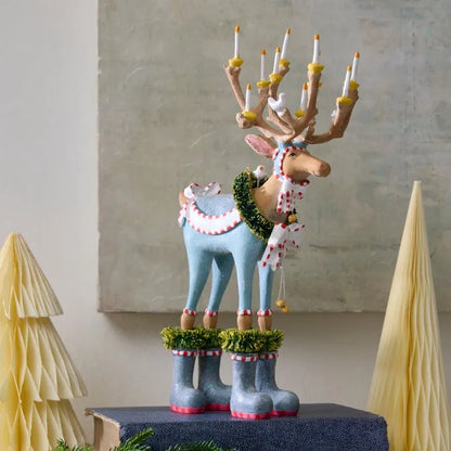Patience Brewster Dash Away Dasher Reindeer Figure