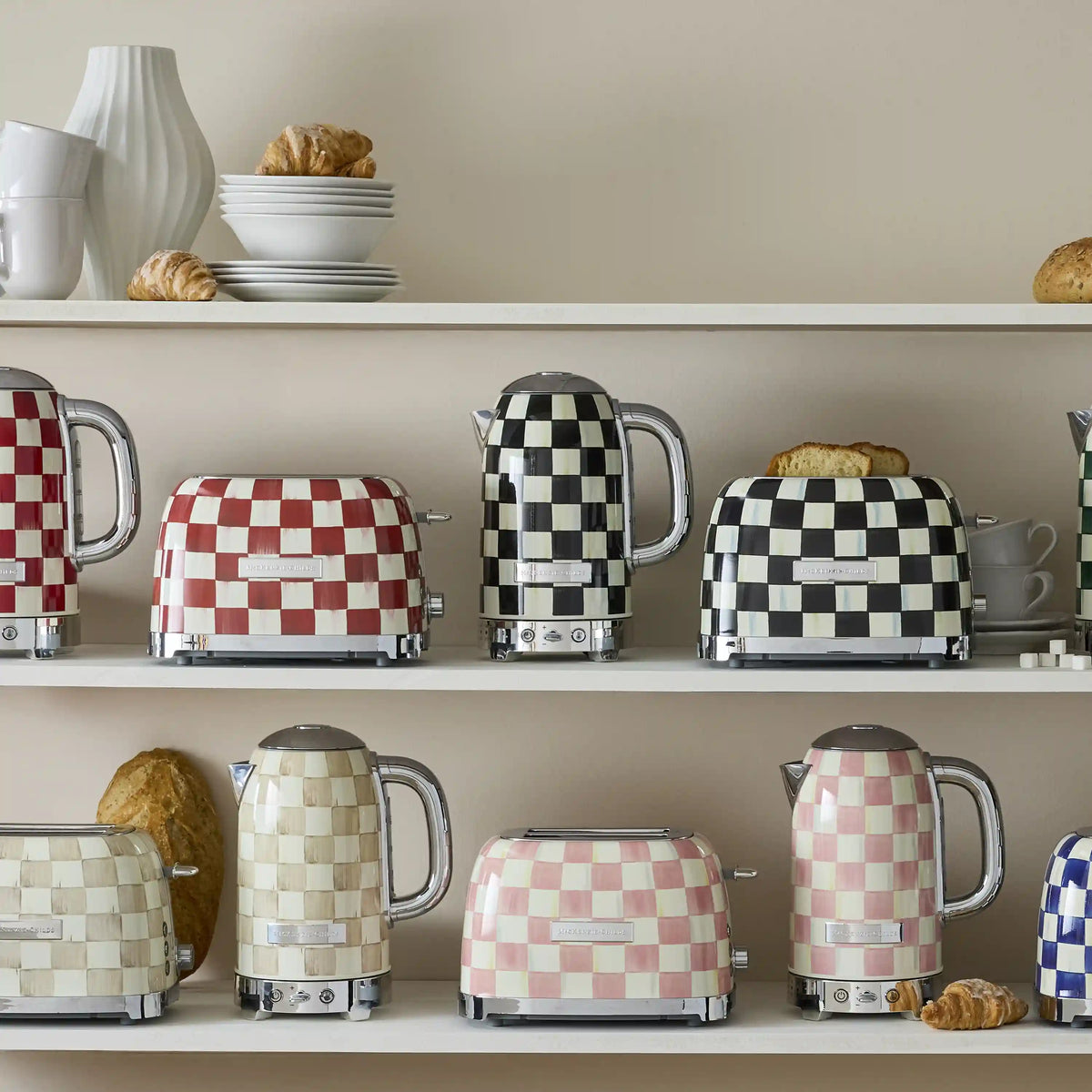 Rosy Check Electric Kettle