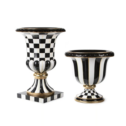 Rosy Stripe Urn