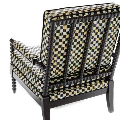 Spindle Check Outdoor Chair