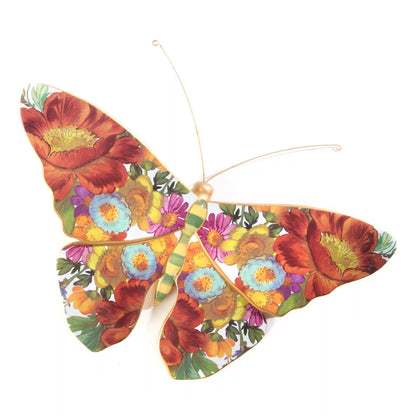 Rosy Check Butterfly Wall Decor