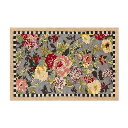 Tudor Rose 3' x 5' Washable Rug