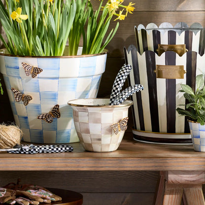 Courtly Check Large Flower Pot