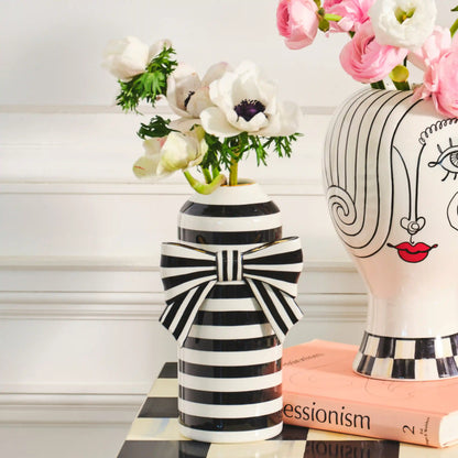 Courtly Bow Vase