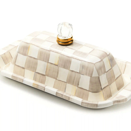 Violet Check Butter Box