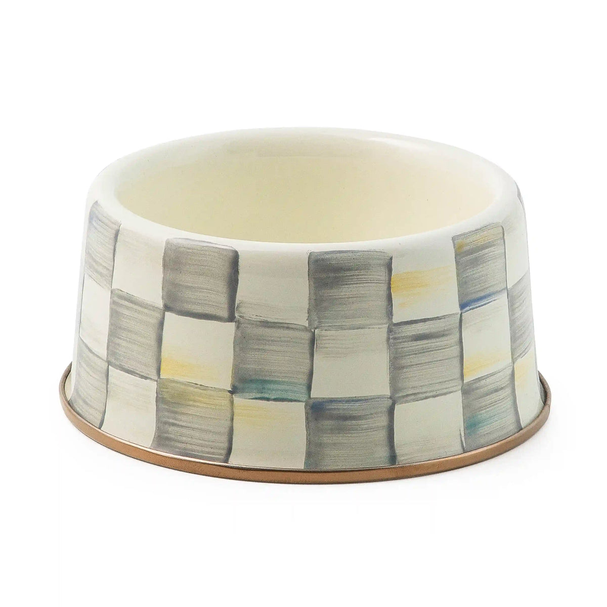 Sterling Check Large Pet Dish