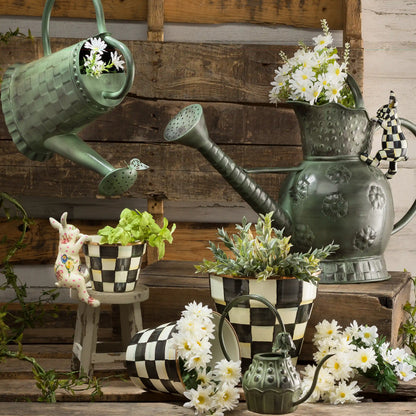 Rosy Check Funny Bunny Pot Climber