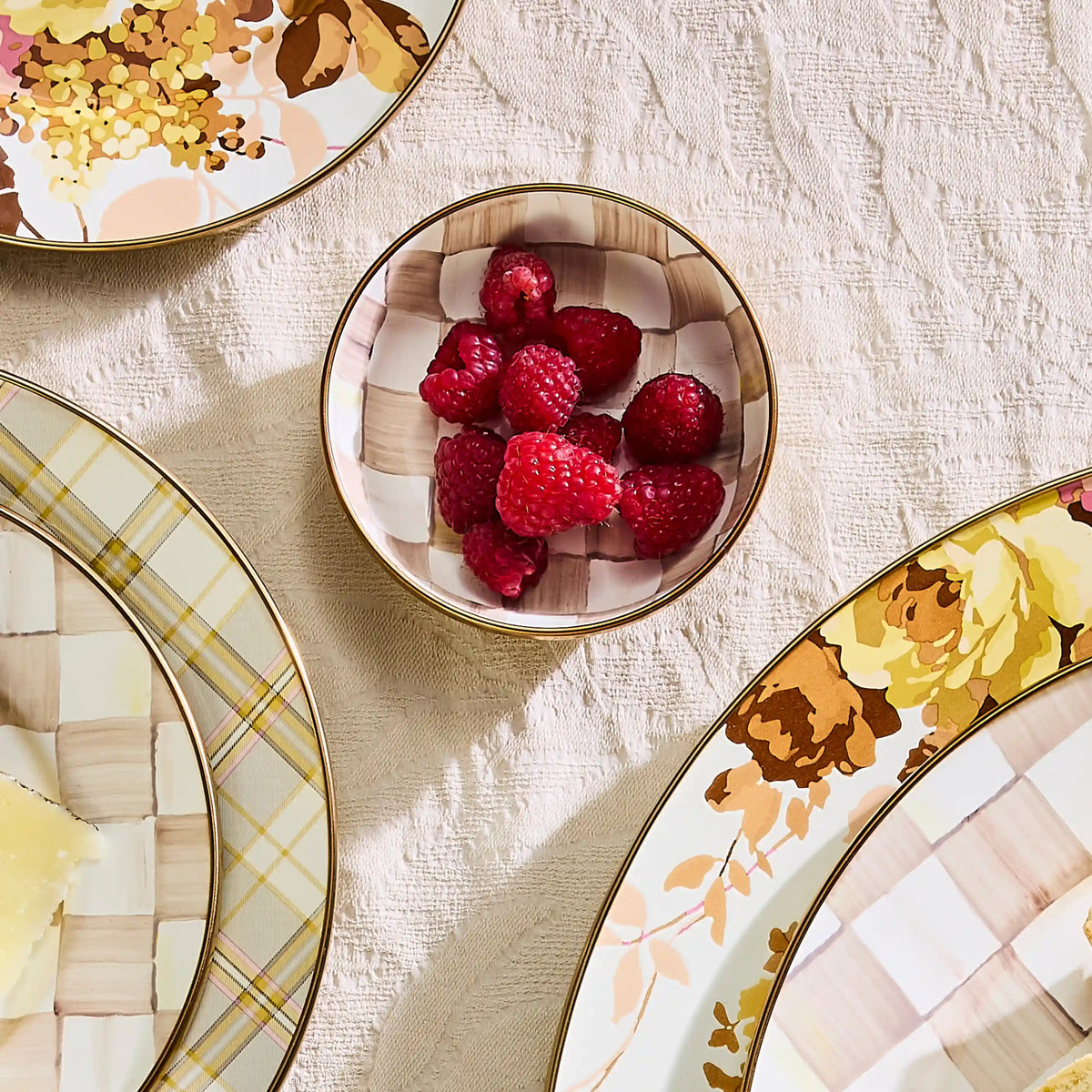 Rosy Check Relish Dish