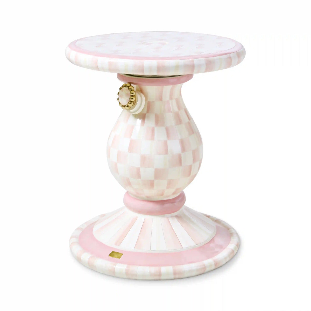 Outdoor Courtly Umbrella Stand Side Table