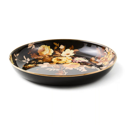 Mocha Check Abundant Bowl