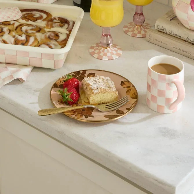 Wild Rose Mauve Salad/Dessert Plate
