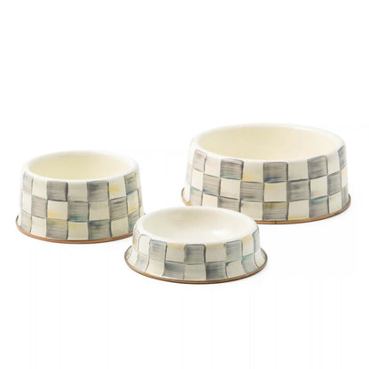 Royal Check Large Pet Dish