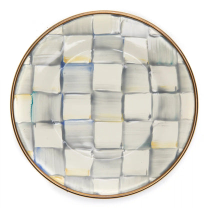 Courtly Check Appetizer Plates, Set of 4